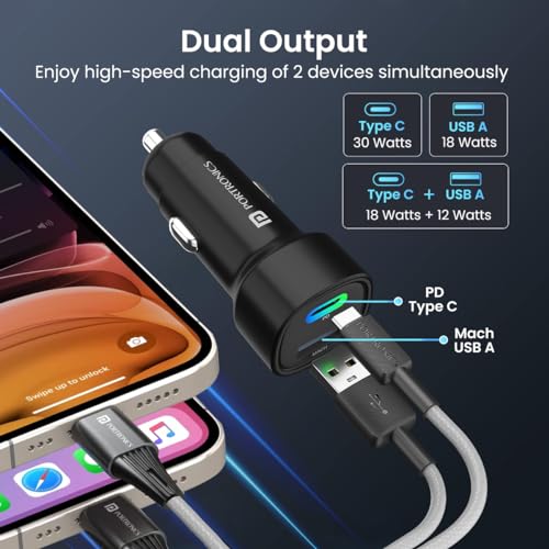 Portronics Car Power 30 Dual
