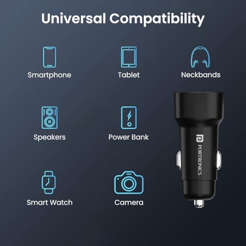 Portronics Car Power 30 Dual