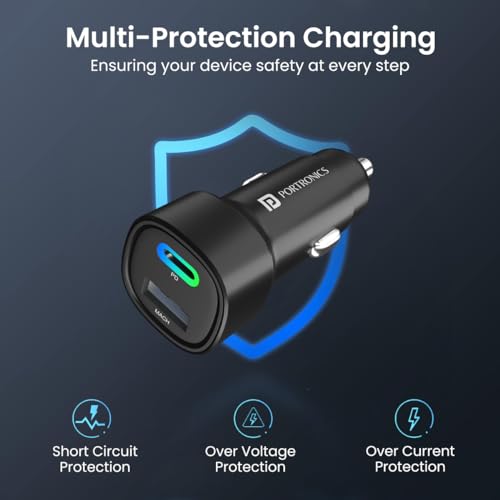 Portronics Car Power 30 Dual