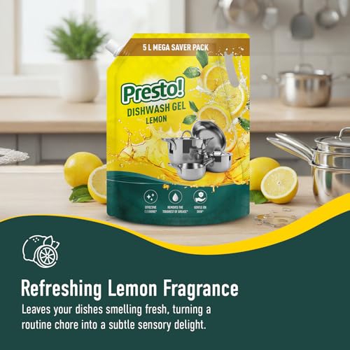 Amazon Brand - Presto! Dishwash