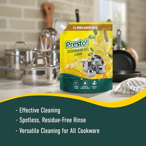 Amazon Brand - Presto! Dishwash