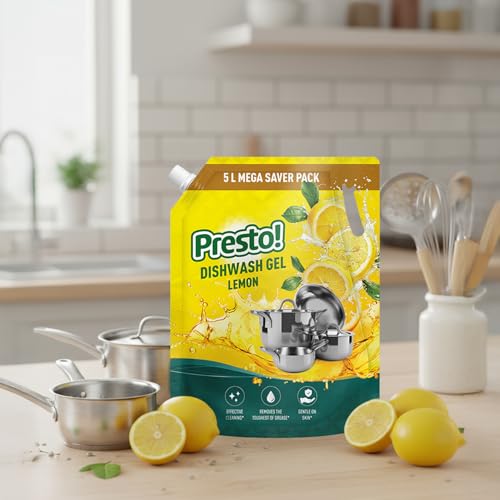 Amazon Brand - Presto! Dishwash