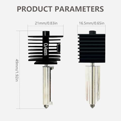 Serplex® Removable Hardened Steel Hotend