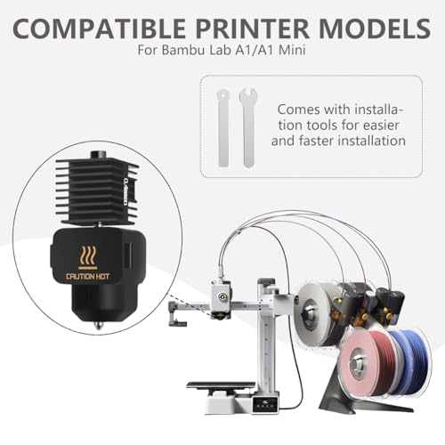 Serplex® Removable Hardened Steel Hotend