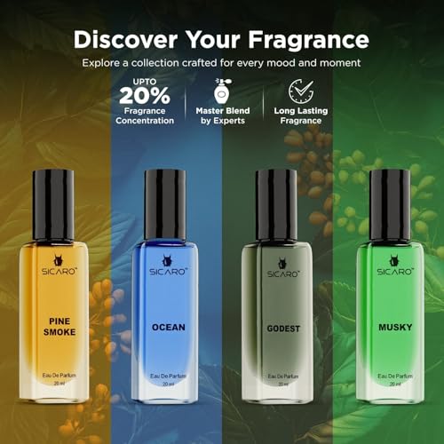 Pack of 4 Perfume Gift Set (20ml Each) - Image 5