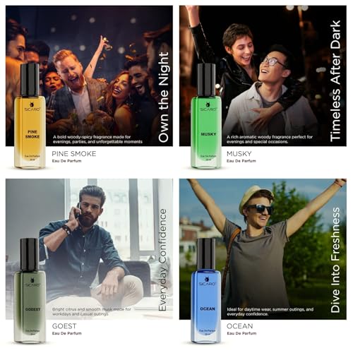 Pack of 4 Perfume Gift Set (20ml Each) - Image 6