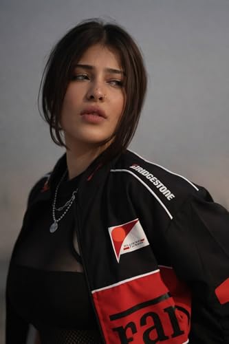 Black F1 Racing Vintage Streetwear Jacket - Image 2