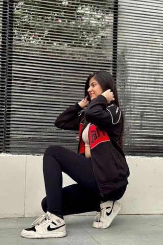 Black F1 Racing Vintage Streetwear Jacket - Image 7