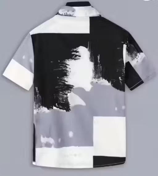 Kids Printed Half Sleeves Shirt - Image 2
