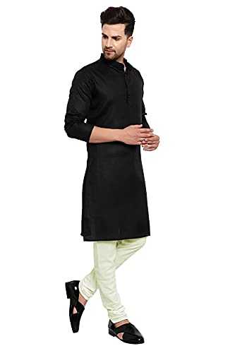 TULSSIKAA Men's Cotton Blended Traditional