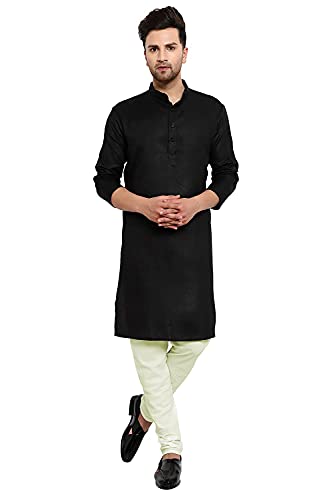 TULSSIKAA Men's Cotton Blended Traditional
