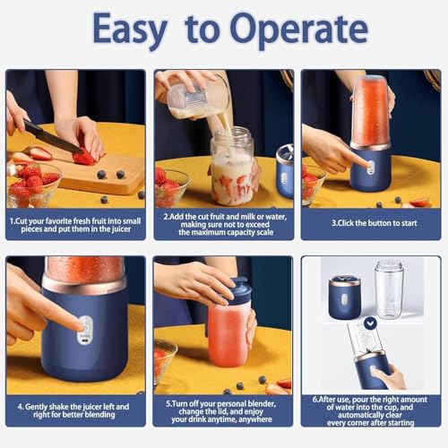 H-Duka Portable Blender Electric Juicers