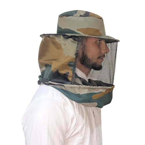 JGS Bee Cap Honeybee Cap (Army Color, Pack of 1)