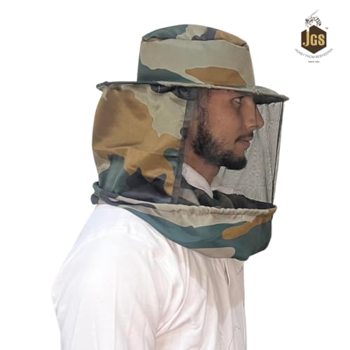 JGS Bee Cap Honeybee Cap (Army Color, Pack of 1) - Image 6