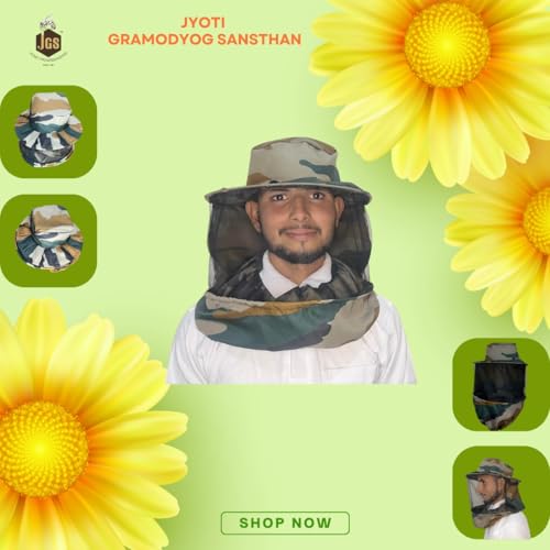 JGS Bee Cap Honeybee Cap (Army Color, Pack of 1) - Image 7