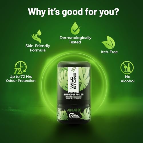 Wild Stone Awake Anti-Odour Roll