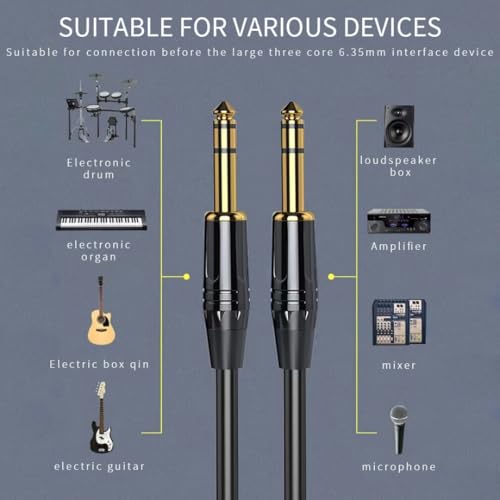 Professional 1/4" TRS Balanced Cable