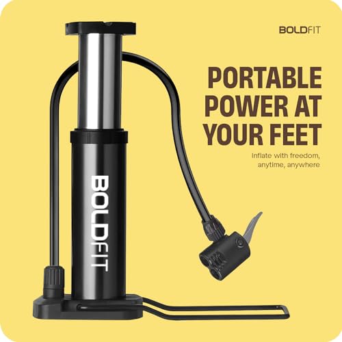 Boldfit Bicycle Pump - High