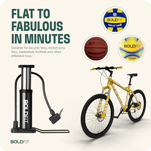 Boldfit Bicycle Pump - High