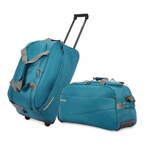 Aristocrat Polyester 63 cms Teal Blue Travel Duffle (Rookie) - Image 2