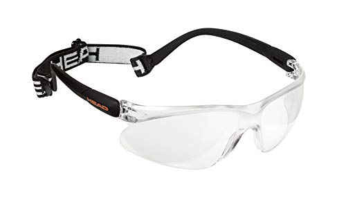 HEAD Polycarbonate Impulse Squash Eyewear, Black