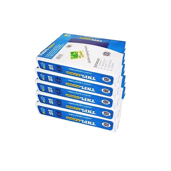 TNPL A4 COPIER PAPER 80 GSM 500 SHEETS - 1 REAM - Image 2