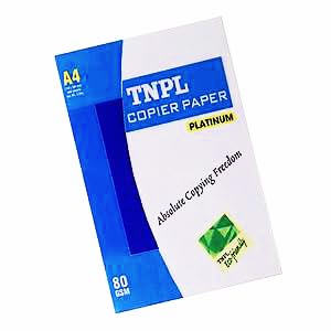 TNPL A4 COPIER PAPER 80 GSM 500 SHEETS - 1 REAM - Image 3