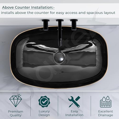 Plantex Wash Basin for Bathroom/Ceramic