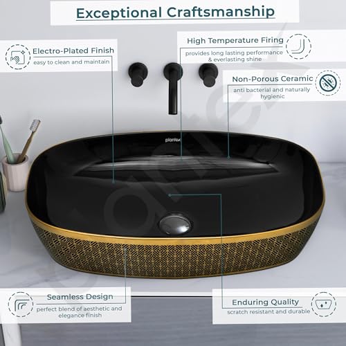 Plantex Wash Basin for Bathroom/Ceramic