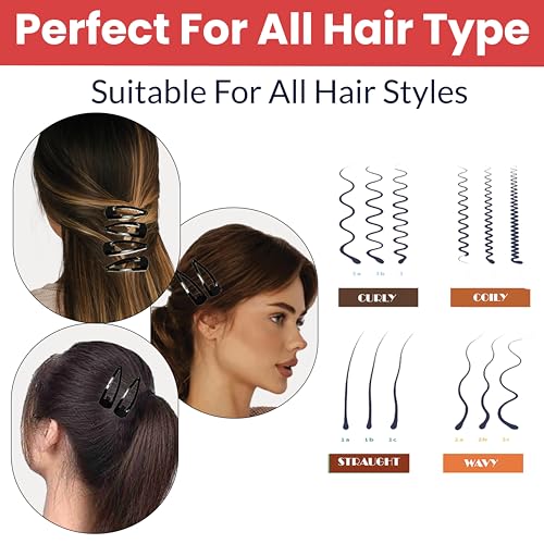 TEMPERIA Tic Tac Hair Clips
