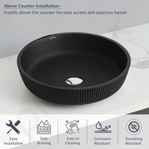 Plantex Wash Basin for Bathroom/Glass