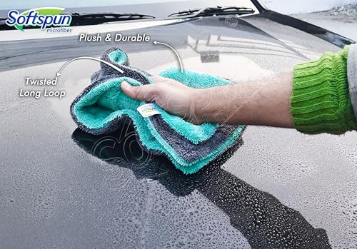 SOFTSPUN Microfiber Cloth for Car