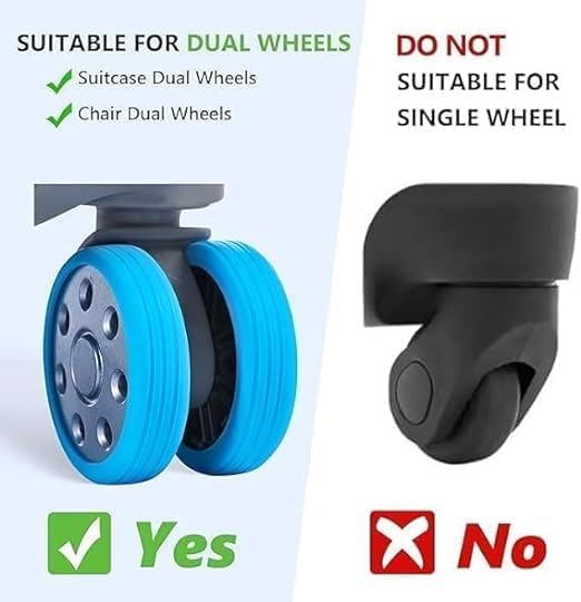 DRAWBRIDGE Luggage Wheel Silicone Protector