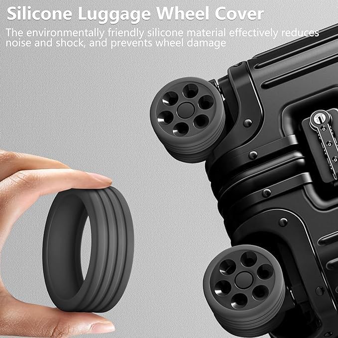 DRAWBRIDGE Luggage Wheel Silicone Protector