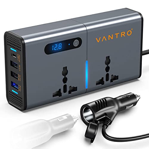 Vantro 200W Car Power Inverter/Laptop