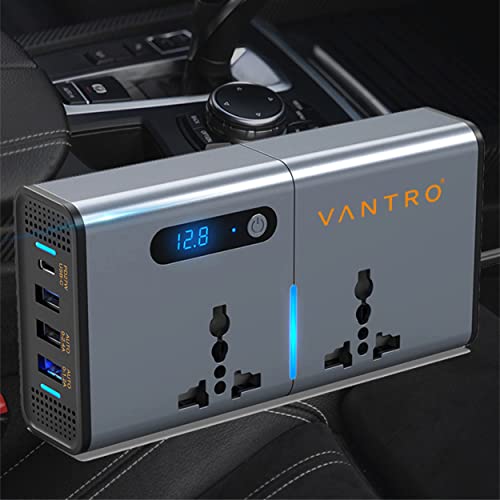 Vantro 200W Car Power Inverter/Laptop