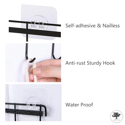 Sulfar Kitchen Utensil Rack Wall