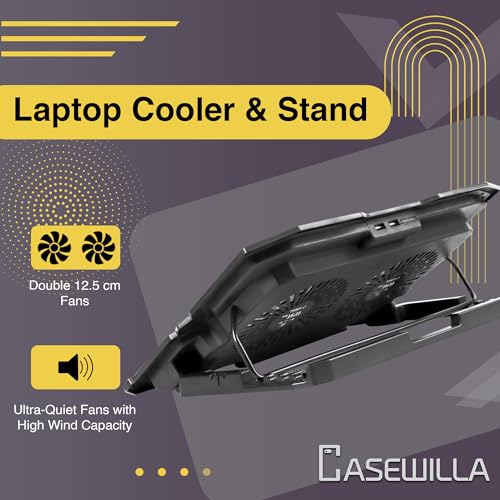 Laptop Cooler Stand Ergonomic, Adjustable
