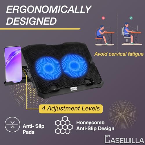 Laptop Cooler Stand Ergonomic, Adjustable
