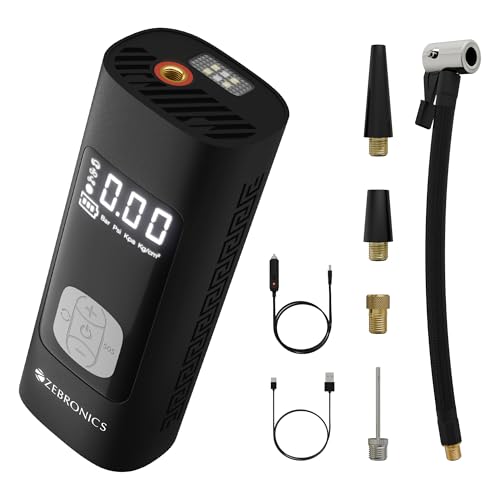ZEBRONICS 19TI6, Tyre Inflator, 150