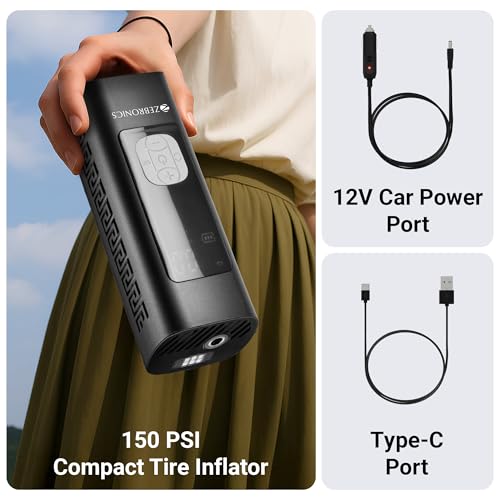 ZEBRONICS 19TI6, Tyre Inflator, 150