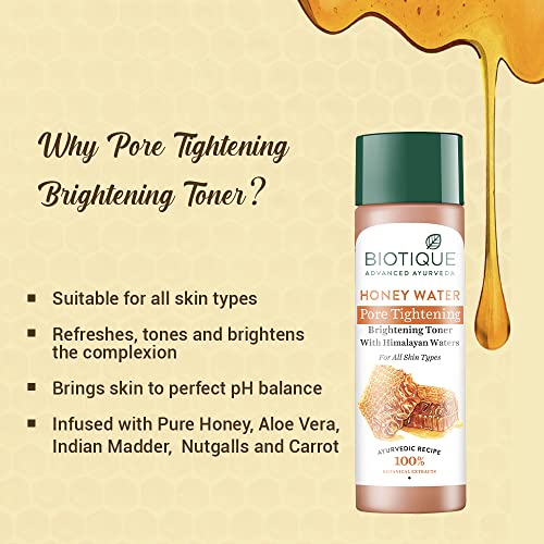 Biotique Honey Water Pore Tightening