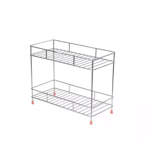 2-Tier Stainless Steel Kitchen Storage