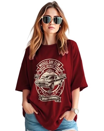 AUSK Oversized T-Shirt for Womens