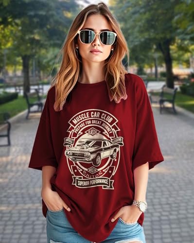 AUSK Oversized T-Shirt for Womens