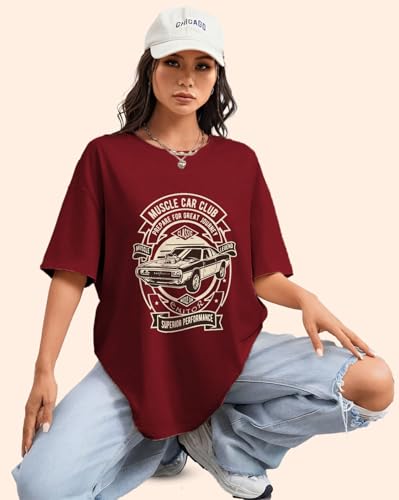 AUSK Oversized T-Shirt for Womens