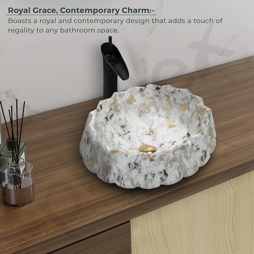 Plantex Ceramic Basin for Bathroom/Table