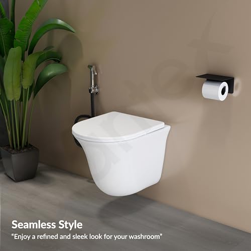 Plantex Ceramic Wall Hung Commode