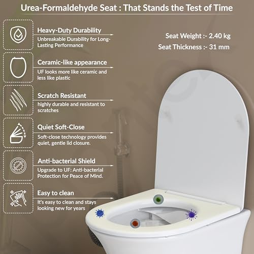 Plantex Ceramic Wall Hung Commode