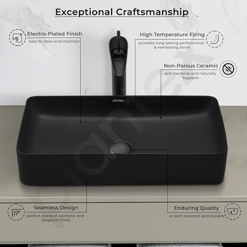 Plantex Ceramic Basin/Tabletop Wash Basin